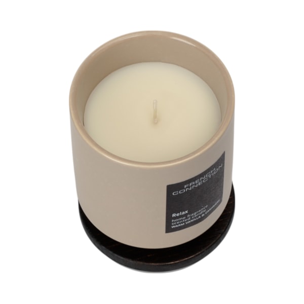 Warm Vanilla and Cashmere Candle by French Connection 238g Warm Vanilla and Cashmere Candle by French Connection 238g