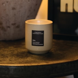 Warm Vanilla and Cashmere Candle by French Connection 238g Warm Vanilla and Cashmere Candle by French Connection 238g