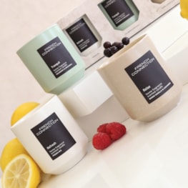 The Stone Collection Trio of Candles Set by French Connection 3 x 140g The Stone Collection Trio of Candles Set by French Connection 3 x 140g