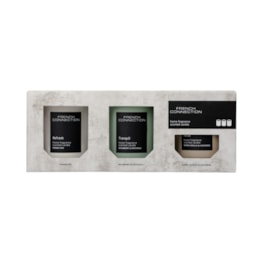 The Stone Collection Trio of Candles Set by French Connection 3 x 140g The Stone Collection Trio of Candles Set by French Connection 3 x 140g