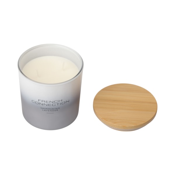Shimmering Lavender Candle by French Connection 331g Shimmering Lavender Candle by French Connection 331g