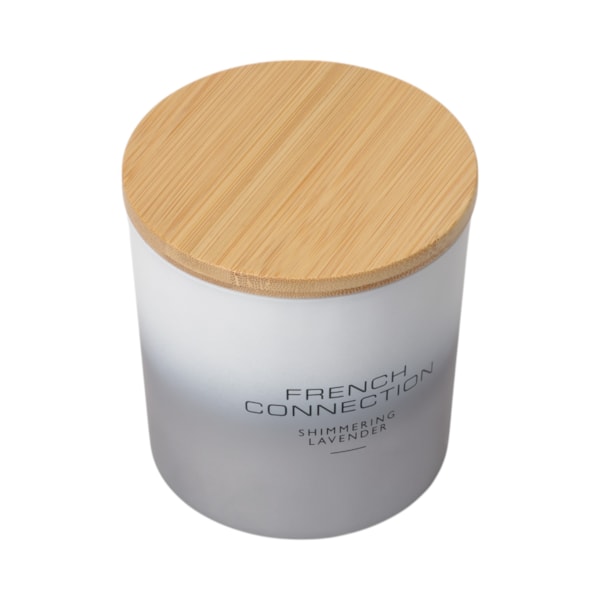 Shimmering Lavender Candle by French Connection 331g Shimmering Lavender Candle by French Connection 331g