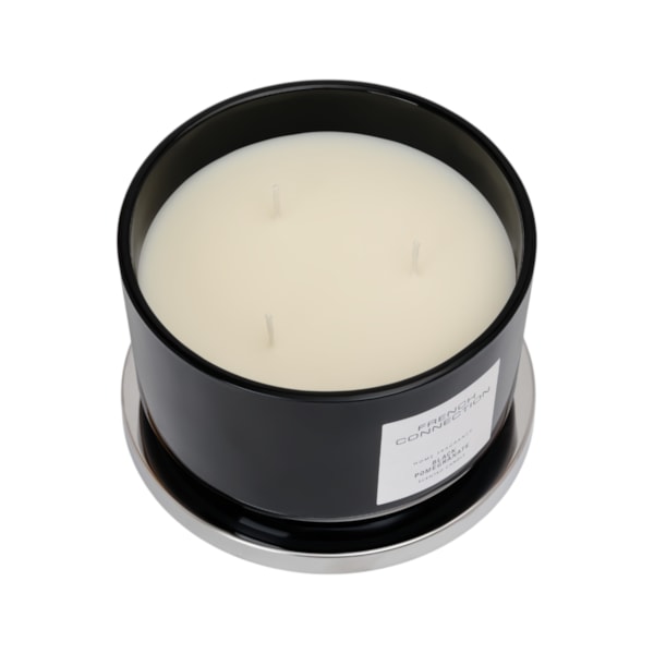 Black Pomegrante Candle by French Connection 431G Black Pomegrante Candle by French Connection 431G