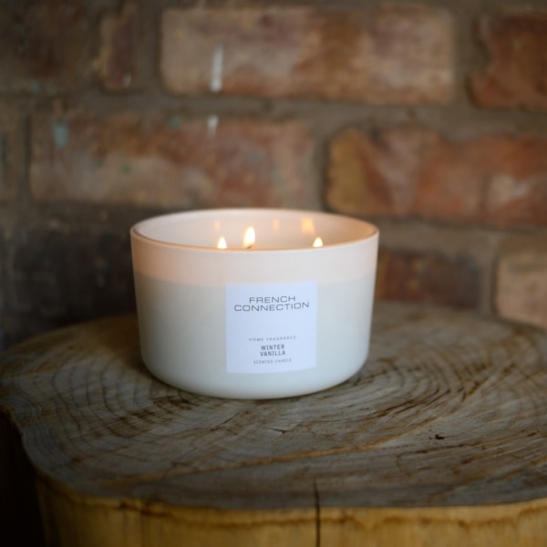 Winter Vanilla Candle by French Connection 431G Winter Vanilla Candle by French Connection 431G