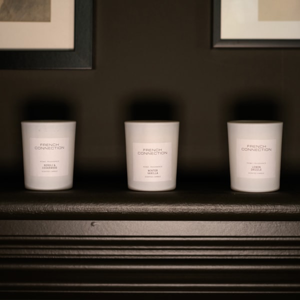 White Collection Trio Candle Set by French Connection 3x54g