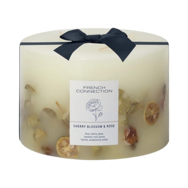 Cherry Blossom & Rose Candle by French Connection 1.5Kg Cherry Blossom & Rose Candle by French Connection 1.5Kg