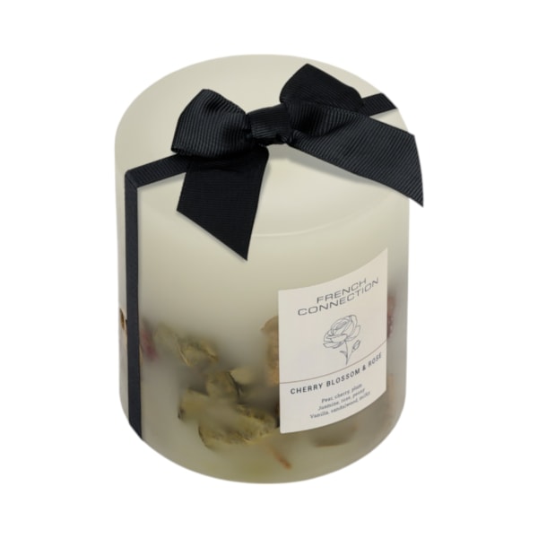 Cherry Blossom & Rose Candle by French Connection 660g Cherry Blossom & Rose Candle by French Connection 660g