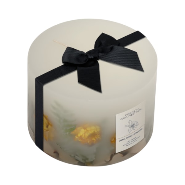 Lemon, Neroli & Cedarwood Candle by French Connection 1.5Kg Lemon, Neroli & Cedarwood Candle by French Connection 1.5Kg