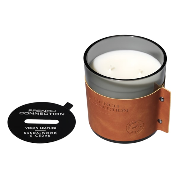 Sandalwood & Cedar Candle by French Connection 340g Sandalwood & Cedar Candle by French Connection 340g