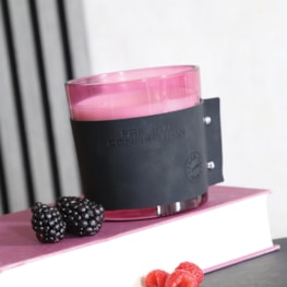 Dark Rum Rose Candle by French Connection 340g Dark Rum Rose Candle by French Connection 340g