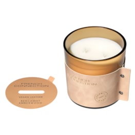 Bergamot & Amberwood Candle by French Connection 340g