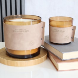 Bergamot & Amberwood Candle by French Connection 1.46kg