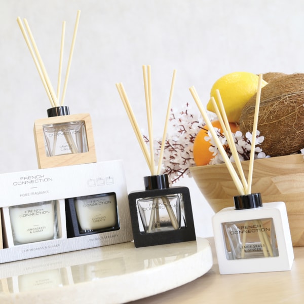 The Wooden Collection Diffuser gift set by French Connection 3 X 50ml