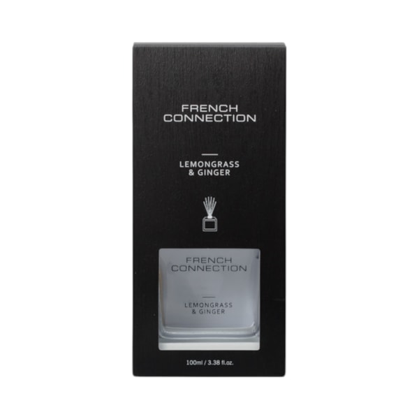 Lemongrass & Ginger Diffuser by French Connection 100ml Lemongrass & Ginger Diffuser by French Connection 100ml