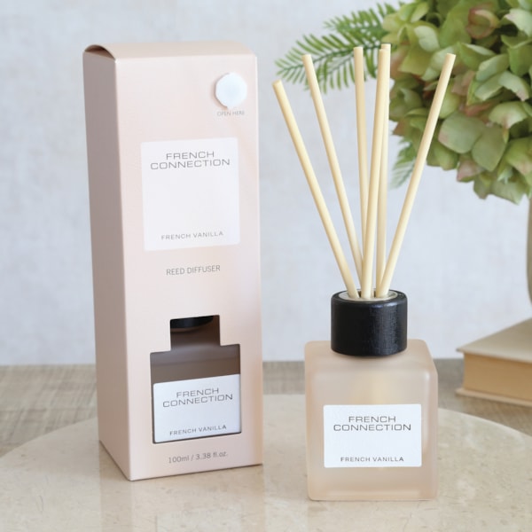 French Vanilla Reed Diffuser by French Connection 100ml French Vanilla Reed Diffuser by French Connection 100ml