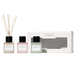 Square Range Reed Diffusers Set by French Connection 3 X 50ml Square Range Reed Diffusers Set by French Connection 3 X 50ml