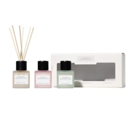 Square Range Reed Diffusers Set by French Connection 3 X 50ml Square Range Reed Diffusers Set by French Connection 3 X 50ml