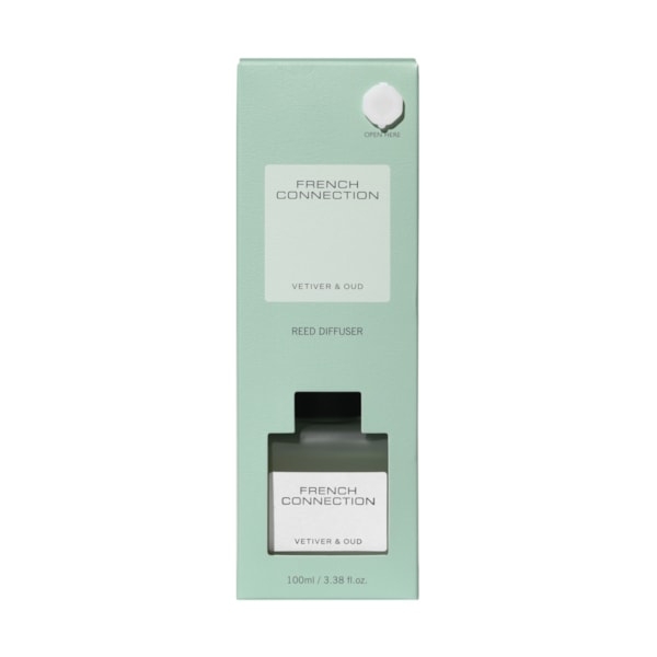Vetiver & Oud Reed Diffuser by French Connection 100ml Vetiver & Oud Reed Diffuser by French Connection 100ml