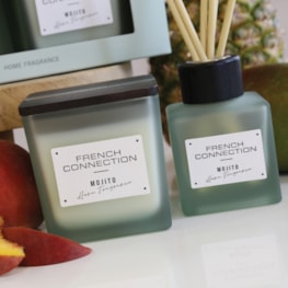 Mango Mojito Candle & Diffuser Gift Set by French Connection 100ml/220g
