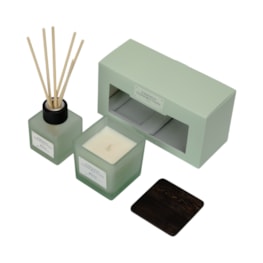 Mango Mojito Candle & Diffuser Gift Set by French Connection 100ml/220g Mango Mojito Candle & Diffuser Gift Set by French Connection 100ml/220g