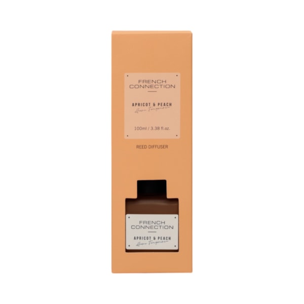 Apricot & Peach Reed Diffuser by French Connection 100ml Apricot & Peach Reed Diffuser by French Connection 100ml
