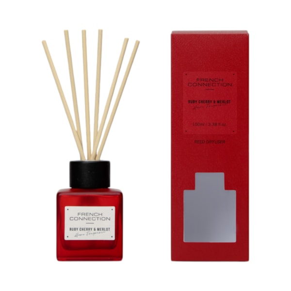 Ruby Cherry & Merlot Reed Diffuser by French Connection 100ml Ruby Cherry & Merlot Reed Diffuser by French Connection 100ml