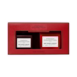 Ruby Cherry & Merlot Candle and Diffuser Gift Set by French Connection 100ml/220 Ruby Cherry & Merlot Candle and Diffuser Gift Set by French Connection 100ml/220