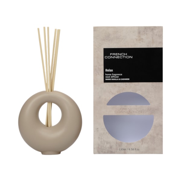 Warm Vanilla & Cashmere Diffuser by French Connection 130ml Warm Vanilla & Cashmere Diffuser by French Connection 130ml