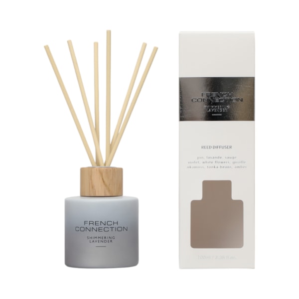 Shimmering Lavender Diffuser by French Connection 100ml Shimmering Lavender Diffuser by French Connection 100ml