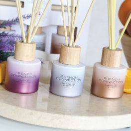 The Metallic Collection Diffuser gift set by French Connection 3 x 50ml The Metallic Collection Diffuser gift set by French Connection 3 x 50ml