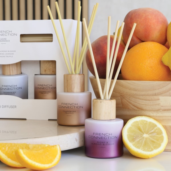 The Metallic Collection Diffuser gift set by French Connection 3 x 50ml