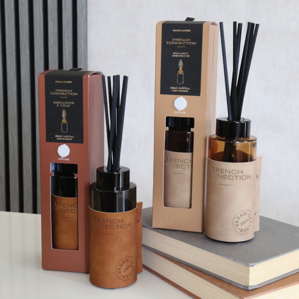 Bergamot & Amberwood Reed Diffuser by French Connection 180ml Bergamot & Amberwood Reed Diffuser by French Connection 180ml