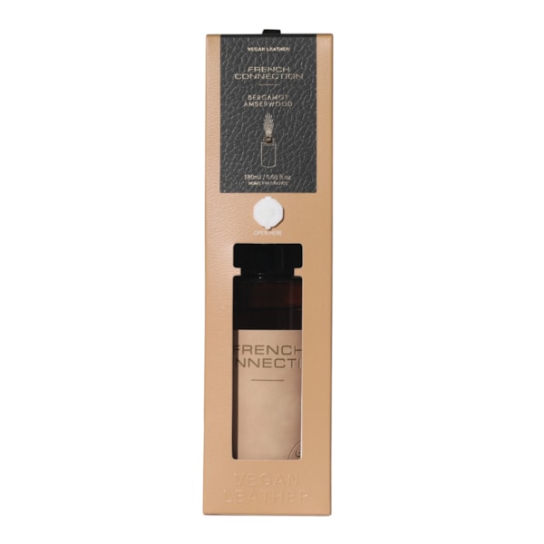 Bergamot & Amberwood Reed Diffuser by French Connection 180ml Bergamot & Amberwood Reed Diffuser by French Connection 180ml