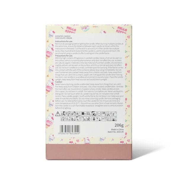 Hello Kitty Chocolate Cream Candle 213g
