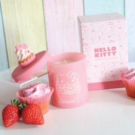 Hello Kitty Strawberry Cupcake Candle 213g Hello Kitty Strawberry Cupcake Candle 213g