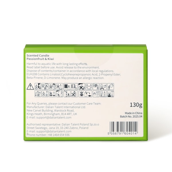 Hello Kitty Passionfruit & Kiwi Candle 200g Hello Kitty Passionfruit & Kiwi Candle 200g