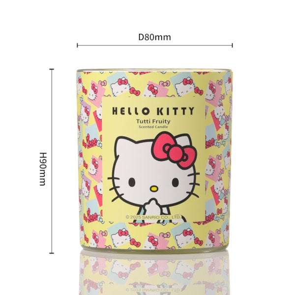 Hello Kitty Tutti Fruity Candle 213g Hello Kitty Tutti Fruity Candle 213g
