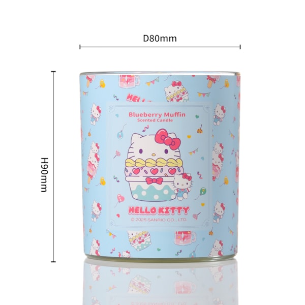 Hello Kitty Blueberry Muffin Candle 213g