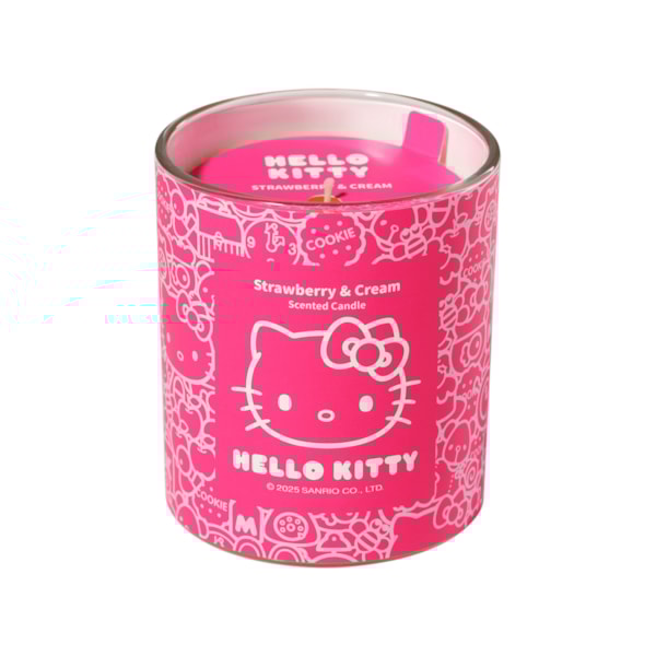 Hello Kitty Strawberry & Cream Candle 213g Hello Kitty Strawberry & Cream Candle 213g