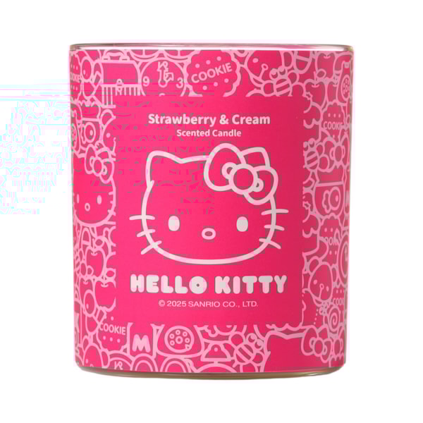 Hello Kitty Strawberry & Cream Candle 213g