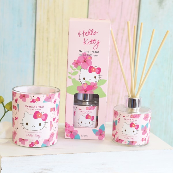 Hello Kitty Orchid Petal Reed Diffuser 100ml Hello Kitty Orchid Petal Reed Diffuser 100ml
