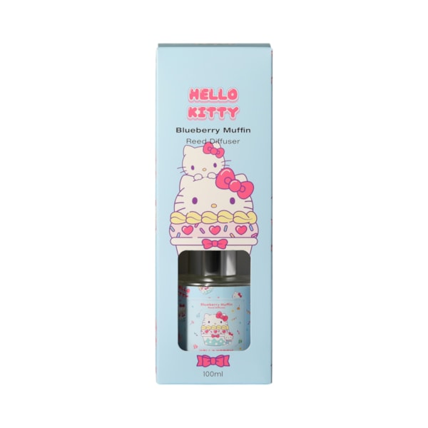Hello Kitty Blueberry Muffin Diffuser 100ml Hello Kitty Blueberry Muffin Diffuser 100ml