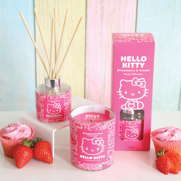 Hello Kitty Strawberry & Cream Reed Diffuser 100ml