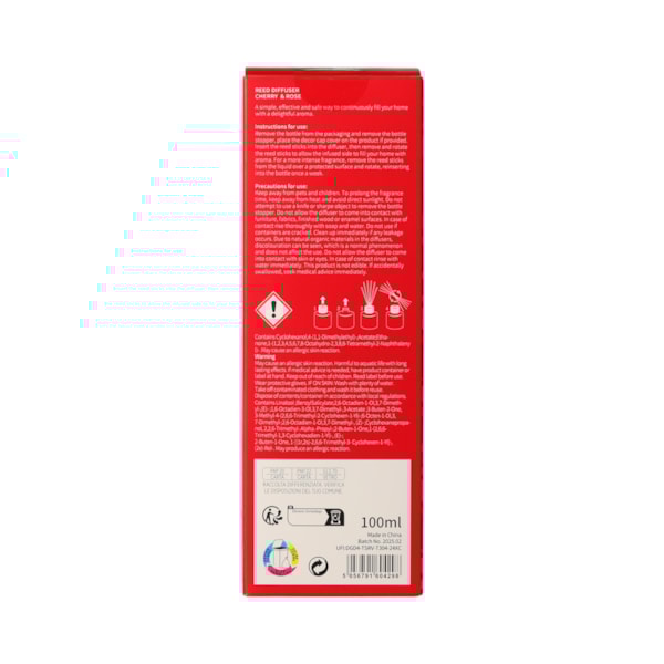 Hello Kitty Cherry & Rose Reed Diffuser 100ml