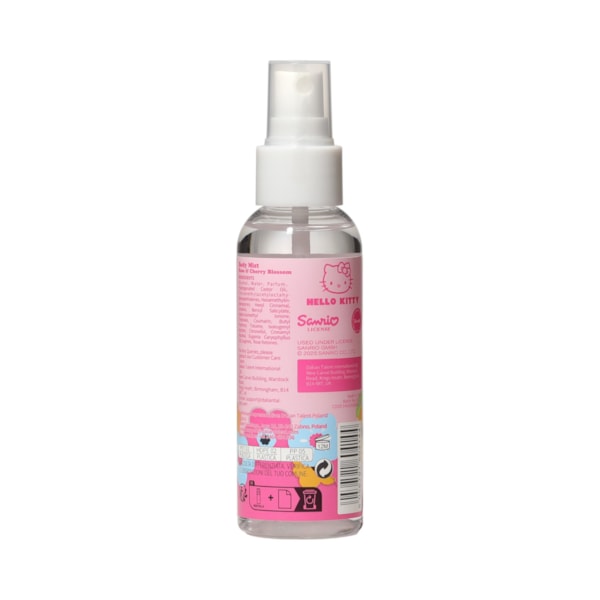 Hello Kitty Rose & Cherry Blossom Body Mist 100ml