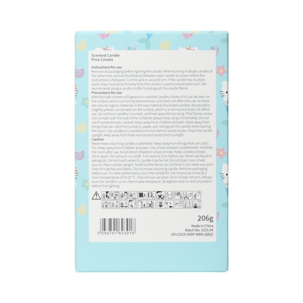 Hello Kitty Pina Colada Candle 213g