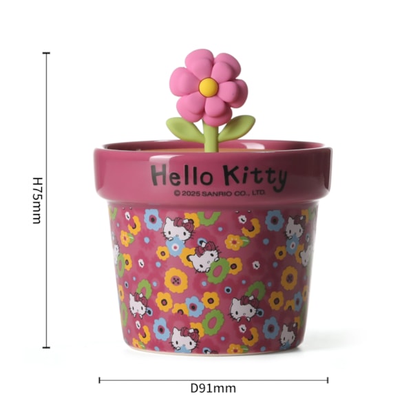 Hello Kitty Rose & Cherry Blossom Candle 140g