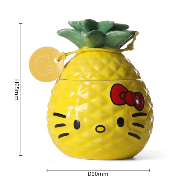 Hello Kitty Tropical Pineapple Candle 140g Hello Kitty Tropical Pineapple Candle 140g