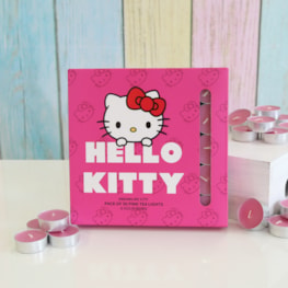 Hello Kitty Pink Tealights Pack 50 Hello Kitty Pink Tealights Pack 50