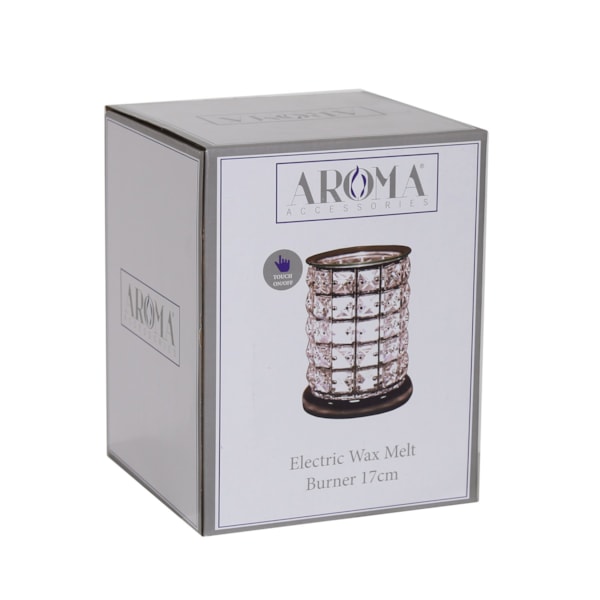 Electric Wax Melter Touch - Clear Crystal 17cm Electric Wax Melter Touch - Clear Crystal 17cm